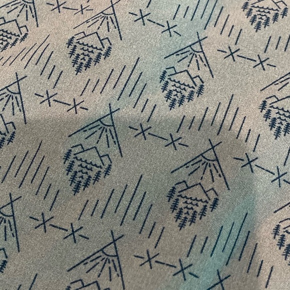 Mountains & Isles | Large | Moisture Wicking | Casual Button Down - Picture 2 of 15